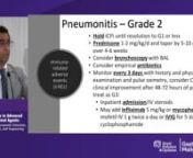 Earn CME: https://naccme.com/program/19-gdugi-5nnIn this webcast from the &#39;Making Progress in Advanced Hepatocellular Carcinoma with Targeted Agents: Considerations for Therapeutic Selection, Toxicity Management, and Sequencing&#39; symposium during the 2019 Great Debates &amp; Updates in Gastrointestinal Malignancies conference, Dr. Pashtoon Kasi discusses best practices for the management of adverse events associated with the treatment of HCC.nn© 2019 Imedex, an HMP Company