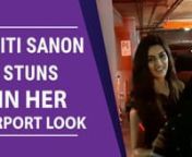 Kriti Sanon recently got a huge hit with Housefull 4 starring Akshay Kumar, Riteish Deshmukh, Kriti Kharbanda, Pooja Hegde, Bobby Deol. She was seen at the airport in a brown co-ord as she flew down to the city. This time she kept her airport look very simple yet she was looking amazing in it.