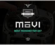 Quick overview of the remote transmitter for theMōVI M10.