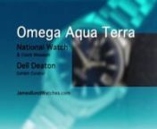 Omega Aqua Terra James Bond Sports Watch Skyfall 2012 from omega 007 seamaster