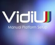 Setup your VidiU to stream to your CDN using an RTMP Url for popular CDN&#39;s such as Justin.Tv, Dacast and Ooyala.