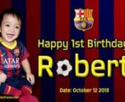 Happy birthday baby Robert! Your mommy and daddy are so proud of you! This is our coverage of Robert&#39;s party complete with photobooth and facepaint! Enjoy! No copyright infringement intended for the music.nnVenue:Chili&#39;s Ramada - Doha, QatarnnLink bellow is the full video coverage of the said event:nnhttps://vimeo.com/78175492