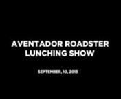 Lamborghini Aventador LP700-4 Roadster Launch Event from lamborghini aventador lp700 4 roadster price