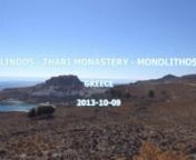 Greece, Rhodes, Rhodos, Lindos, Thari monastery, Monolithos castle.nhttp://loki-travels.eu/