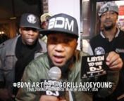 @BackdoorBDM Artist @GorillaJoeYoung advises all Independent Artists to \ from lil wayne songs dj