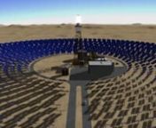 Solar power - 3D Animated Video - Renewable EnergyEducational VideosnnnnEurope&#39;s first commercial concentrating solar power tower plant was opened near the sunny Andalusian city of Seville. The 11 MW plant, known as the PS10 solar power tower, produces electricity with 624 large heliostats. Each of these mirrors has a surface measuring 120 square meters (1,290 square feet) that concentrates the Sun&#39;s rays to the top of a 115 meter (377 feet) high tower where a solar receiver and a steam turbin