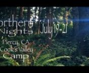 Northern Nights Music Festival - Cook&#39;s Valley Campground - July 19th, 20th &amp; 21st, 2013.nnThe 3-day camping &amp; river festival will feature not only the likes of the Polish Ambassador, Los Rakas &amp; Vibesquad but an array of local DJ/Producer Humboldt talent including Hypha, Psy-Fi, Jsun, Touch, Pressure Anya, Treemiesta, yoga curated by Om Shala, live art &amp; gallery from Tribe 13 &amp; Matt Beard, live performances from Beral Alexander, Bangarang, Luna Moon, Ya Habibi, &amp; Samba d