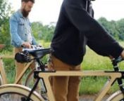 BSG BIKES makes handmade wooden bikes.nhttp://www.indiegogo.com/projects/wood-b-handmade-wooden-bike