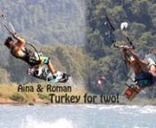 This summer me and my girfriend Aina Renolen went to Gökova, Turkey, to check out the conditions over there after many great stories from friends. Had a sick time! Check out our movie and share it if you like it!nThanks to our sponsors;nAina is proudly presented by: GIN KITEBOARDING, www.ginkites.com and VOORAY apparel, www.vooray.comnRoman: KITESURF SILVAPLANA, www.kitesailing.ch and North Kiteboarding Switzerland.nnMusic: Come with us - Lindsey StirlingnMainly filmed by: Aina Renolen and Roma