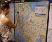 Tunnel Vision is an iPhone app that brings the subway map to life with data about New York City.