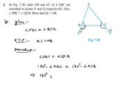 NCERT Class 9th Maths Chapter 7 Triangles Exercise 7.4 Question 2