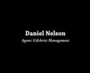 Actor: Daniel NelsonnnFind at www:http://robertbruce.heroku.com/all/detail/48647nLike on Facebook: https://www.facebook.com/daniel.nelson.771nBook on eCaster: http://www.ecaster.com.au/eCaster/Artists/Profiles/Profile2/Profile2.aspx?UserName=daniel88Guest100325&amp;Password=W0ZEQwCo&amp;ArtistAgentID=65730&amp;SubmissionID=0&amp;ProjectID=0&amp;RoleID=0nJoin on LinkedIn: https://touch.www.linkedin.com/?sessionid=3009484926484480&amp;as=false&amp;can=http%253A%252F%252Fau.linkedin.com%252Fpub%2
