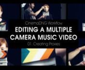 The first of three tutorials that take you through the entire CinemaDNG post-production workflow - from creating proxies to final export - for editing a multi-camera music video using DaVinci Resolve 9 and Adobe Premiere Pro CC.nn01. Creating Proxies - http://bit.ly/1aMP81mn02. Working with Multiple Cameras - http://bit.ly/1fE1xCbn03. Final Color Grading and Export - http://bit.ly/LwO0TVnn01. Creating Proxies - http://bit.ly/1aMP81mnPart one of the series shows you how to use DaVinci Resolve 9 t