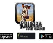 CHECK IT OUT EVERYONE! nnThe first trailer for Khumba The Game is out. Everyone here at SIJO studios has been working really hard to make an awesome game, please support us! Share the news and get the game :)nnFeel free to comment and share your thoughts on it, we&#39;d love to know what you think. nnMarketplaces and more:niOS - bit.ly/khumba_the_game_iosnAndroid - bit.ly/khumba_the_game_androidnGreen Light - bit.ly/sijo_khumba_greenlightnSIJO Twitter - bit.ly/SIJO_TWTnSIJO Facebook - bit.ly/SIJO_FB