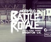 Morvélo Battle Royale is a unique take on bicycle speedway, using a natural concrete oval in an abandoned old market in central Brighton. Pitching all types of riders and bikes against each other in a series of fast and furious knockout heats. Enter your &#39;