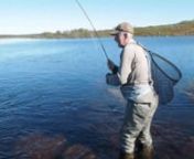 A week&#39;s flyfishing in the Kharlovka and Litza rivers on the Kola peninsula in July 2014. Apart from a
