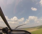 Taking off from Chalon&#39;s runway 35