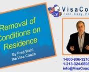 https://www.visacoach.com/removal-of-conditions-on-residence/ The spouse who became eligible for permanent residency by marriage, from a marriage that was less than two years old, was not approved for