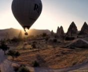 Although about ballooning, non of the footage here was taken from a hot air balloon. Instead, everything seen here was shot using a DJI Phantom 2 quadcopter and a GoPro Hero 3+ Black Edition.nnA short compilation of clips from a 3 day trip to amazing Cappadocia, Turkey. An amazing place full of volcanic peaks, incredible rock formations, cave dwellings and ancient temples and churches carved into the rocks. I rented a car and stayed at the very quaint and beautiful Üçhisar Cave Pension in thei
