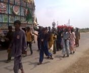 Thousands of devotees , including women and children, travelled on foot to pay homage to Rama Pir. They had brought flags which were hoisted at the temple.nnAlthough Ramdev alias Rama Pir, a Hindu saint of19th century, was cremated in Rajasthan, but he had come to Tando Allahyar and his devotees had constructed a temple in his memory at the place where he had worshipped as far back as 1800. Since then, a fair is held at the Rama Pir temple by his devotees every year.