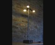New Lampa...stara cev...stari lanac...epox smole i led traka...(: