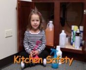 Cute-as-a-bug Kennedy, only 5 years old, is our youngest Butterfly! She stars in this fun series of short safety videos aimed at young children just like her. In this episode, she shows kids about kitchen safety and avoiding dangerous chemicals.nn