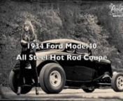 Some videos &amp; pictures of my 1934 All Steel Ford 5W Coupe.nnCar is currently for sale, as I have a new project I want to work on! Car is registered in Germany and has all papers, including TÜV (Technical inspection), Historical Vehicle status and detailed valuation sheet!nOnly serious offers, please. This is a pro-built All Steel &#39;34 Coupe.nnFore more pictures please visit my blog www.power-fighters.dennData Sheet:n1934 Ford (Model 40) 5-Window CoupenOriginal 1934 All Steel BodynOriginal 19