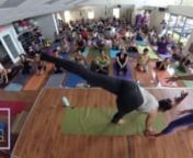 On Sunday, April 28, 2013, yogi&#39;s far and wide gathered together at Om&#39;echaye in Hallandale Beach, Fl, to &#39;feel the yoga high&#39;. Hosted by all you can yoga, aycy ambassador Rachal Brathen aka @yoga_girl (on instagram) led a 2 hour &#39;all you can handstand&#39; master class. The room was filled with love, light, and lots of feet in the air. Namaste.nnVideo produced by Adam Kaplan - ASK Media Productions - www.askmediaproductions.com