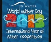 WRE Forum, the first Bangladeshi forum/blog/website solely focused on the water resources field is celebrating World Water Day 2013 from 22 March, 2013-22 April , 2013 with a view to spread out the message of International Year of Water Cooperation among the people of all sectors and to make aware of them about the most precious natural resources, Water.nInterviews of Water Experts from different countries around the world are part of this celebration to figure out their thoughts regarding this