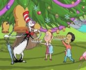 The Cat in the Hat Christmas Party Song from the cat in the hat funniest most moments queen sparkles