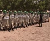 STORY: SOMALIA / AMISOM TRAINS REJUVENATED SOMALI POLICE FORCE.nTRT: 2:36nSOURCE: AU/UN ISTnRESTRICTIONS: This media asset is free for editorial broadcast, print, online and radio use. It is not to be sold on and is restricted for other purposes. All enquiries to news@auunist.org nCREDIT REQUIRED: AU/UN ISTnLANGUAGE: ENGLISH /NATSnDATELINE: 01 JUNE 2013, MOGADISHU, SOMALIAnnSTORY:nThe African Union Mission in Somalia (AMISOM) formally closed a two week specialized top-up training course for the