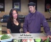 http://ThePlantBasedDiet.com Jeff Roberto from Sushi On A Roll shows us how to make vegetarian sushi for The Plant-Based Challenge. Join the movement...Eat Fit, Get Fit, Live Fit on The Plant-Based Diet.nnSushi On A Roll is a proud sponsor of The Plant-Based Challenge. Learn more at http://ThePlantBasedChallenge.comnnSushi on a Roll is San Diego&#39;s most sought after sushi caterer for over 17 years now. The first of it&#39;s kind in San Diego and the longest in business, Sushi on a Roll has set the tr