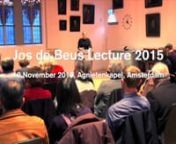 In this inaugural edition of the annual Jos de Beus Lecture, Jan-Werner Mueller (Princeton University) addresses an issue that was of particular interest to De Beus: populism.nnWhat is Populism? nThe word is omnipresent in political diagnoses of our time. Yet there’s also much confusion around it: how can Bernie Sanders and Donald Trump, Podemos and Marine Le Pen, Syriza and Geert Wilders, all be in the same political category? The lecture proposes a theory of populism which identifies the lat