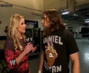 Renee interviews Daniel Bryan WWE SmackDown! 12.20.13 from wwe smack