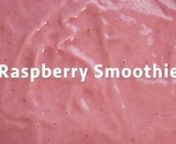 Raspberry Smoothie Time.How fun is this?Created by James and James Productions.Please look for our other how to food and beverage videos on Vimeo or vist our Facebook page at https://www.facebook.com/James-and-James-Productions-193694090663807/ or at https://www.linkedin.com/in/bruce-james-44abbb5?trk=hp-identity-photo