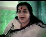 Archive video: H.H.Shri Mataji Nirmala Devi speaking in Hindi at a Sahaja Yoga public program in Kolkata, India. (1986-1013)