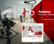 Für das Kundenportal von Vodafone produzierten wir 39 Hilfevideos, sowie die neue virtuelle Agentin