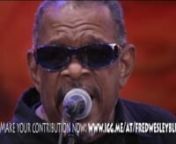 Make your contribution now: www.igg.me/at/fredwesleybluesnVisit the website http://www.funkyfredwesley.com/nLIKE on Facebook https://www.facebook.com/Fred-Wesley-26176361802/?fref=tsnFOLLOW on Twitter https://twitter.com/funkyfredwesleynnFred Wesley has The Blues. and YOU can help fund his tribute to the Blues album.nnFred Wesley -- an architect of *the funk,*.........nominated this year with the JBs for the rock and roll hall of fame. nnAfter bandleading for the late great James brown……....