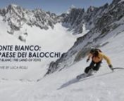 It&#39;s the story of a group of friends enjoying days of fun on the Mont Blanc massif. The everyday life is a search for new adventures skiing, running and climbing.nThank you Andreas Fransson and Dave Rosembarger for the great inspiration!nStarring: Davide Capozzi, Francesco Civra Dano, Andreas Fransson, Giulia Monego and Julien Herry.nThis short movie has been filmed between June 2014 and Aprile 2015.nThank you http://www.med-use.com for the editing work.nnFB: https://www.facebook.com/luca.rolli.