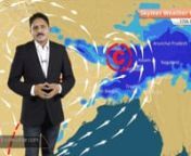 The well-marked low pressure area in the Bay may become depression in the next 24 hours. Fairly widespread moderate to heavy rains at many places expected over Tamil Nadu and Kerala on Monday.nnRead more: http://www.skymetweather.com/content/national-video/weather-forecast-for-may-17-weather-system-in-bay-of-bengal-intensified-into-well-marked-low/nnVisit our website: http://www.skymetweather.com/