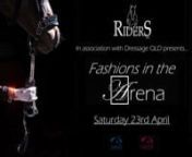 We are very excited to share the announcement Of FASHIONS IN THE ARENA. A Fundraising Initiative for Equestrian Queensland, presented by RIDERSxoxo in association with Dressage Queensland, on Saturday 23rd April. This is going to be a AMAZING Night of the latest Fashion Collections from PIKEUR and PK INTERNATIONAL , and many other fantastic Equestrian Brands. All being showcased by Professional Models, Dancers, Light and Sound with FEI Horses, Live Streamed Nationally and Around the World. nBOOK