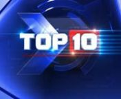 TOP TEN. a speed news segment, design for tv9 gujarati news channel