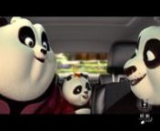 QS160210[Sunnylion］Kung Fu Panda3 广告植入_大众宝来 from panda3