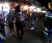 This video, though not long, comes in three parts...a) Rebecca&#39;s first trip to New Orleans means an immediate stop at Bourbon Street, b) Mostly still shots of the
