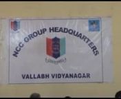 Anand Thamana NCC Cadet VTC & Sanskruti Hall opening by Bhupendrasinh Chudasama from thamana