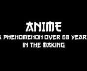 Just something I threw together for a class, showing anime from the 60&#39;s up to 2015. Titles and dates are in the bottom right hand corner. Music is Die Flügel der Freiheit by Linked Horizon created as the second opening for Attack on Titan.nnPlease don&#39;t ask