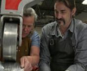 We’re switching it up! Host becomes the guest as master metal shaper Eric Gorges is the featured master craftsman, letting master blacksmith Lorelei Sims (Season 1) do the interviewing while they heat it up and make a motorcycle fender.