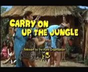 Carry On Up the Jungle is the nineteenth in the series of Carry On films to be made, released in 1970. The film marked Frankie Howerd&#39;s second and final appearance in the series. He stars alongside regular players Sid James, Charles Hawtrey, Joan Sims, Terry Scott and Bernard Bresslaw. Kenneth Williams is unusually absent. Kenneth Connor returns to the series for the first time since Carry On Cleo six years earlier and would now feature in almost every entry up to Carry On Emmannuelle in 1978. J
