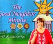 The Good Neighbor Minute: Katina Visits Michelle Collins in \ from katina dong