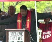 April 15th, 2015 - On the day that low wage workers all over the nation strike in their continued fight for a living wage and the right to form unions, Moral Monday Architect, Rev. Dr. William J. Barber, II addresses thousands of workers and supporters at the historic Shaw University in Raleigh, North Carolina.